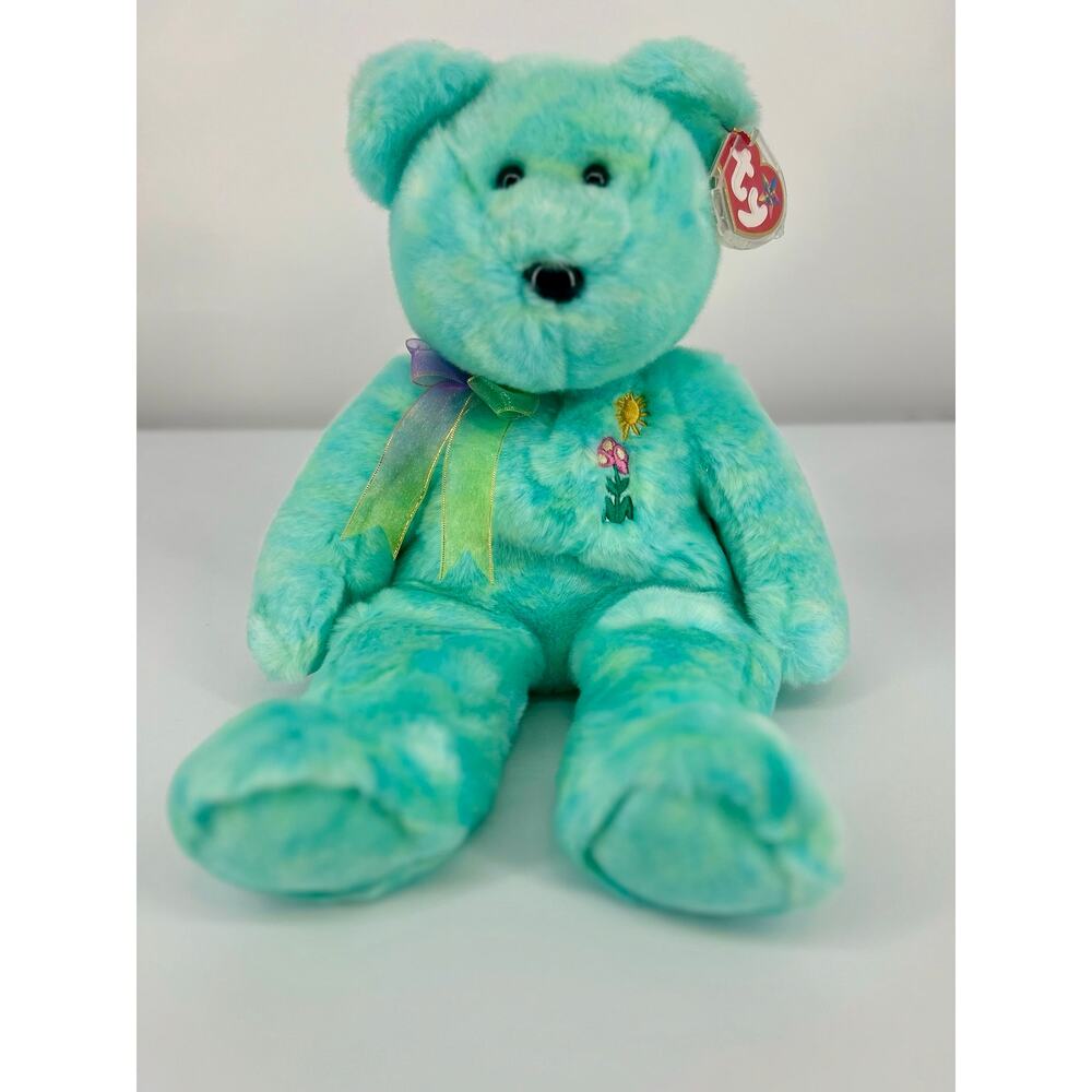 Ty Beanie Buddy Ariel the Bear, NWT